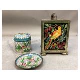 Oriental Tin Dresser Items