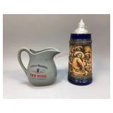 German Stein & Ten High Pitcher