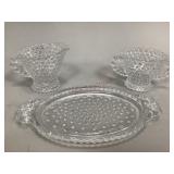 Possible Duncan & Miller Hobnail Cream & Sugar