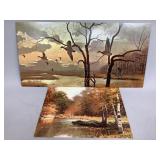Scenic Fall Lithographs