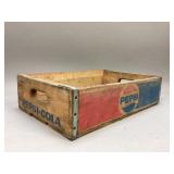 Pepsi Wooden Crate