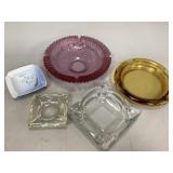 Assorted Vintage Ashtrays