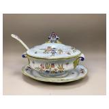 Italian Soup Tureen& Platter