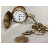 Antique Elgin Womanï¿½s Pocket Watch with Stamps