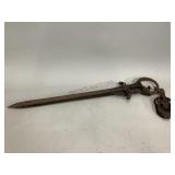 Antique Metal Hay Bale Spear
