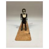 Antique Primitive Folk Art Dancing Jig Doll