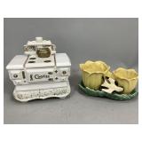 McCoy USA Cookie Jar and Planter