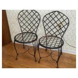 Two Metal Chairs
