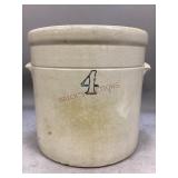 #4 Stoneware Crock