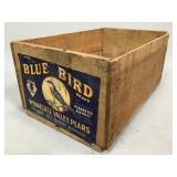 Blue Bird Wenatchee Valley Pears Wooden Crate