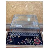 Iron and Glass Table