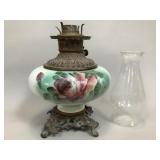 Electrified Oil Lamp Base