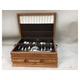 Silverware Box & Silverware