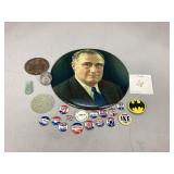 FDR Political Buttons