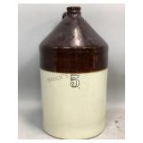 Number 5 Stoneware Jug