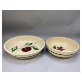 Watt Starflower & Apple Bowl