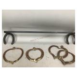 Metal Horse Shoe Home Decor