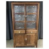 Early Pierced Tin Pie Safe