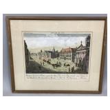 Vuï¿½ De Boston Framed Artwork