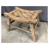 Rush Seat Stool