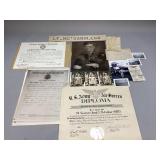 WWII US Army Air Force Veteran Items