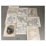 Vintage World Maps & More