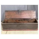 Wooden Carpenters Tool Box