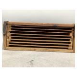 Antique Tobacco Drying Tray