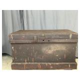 Early Wooden Carpentry Tool Box