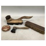 Shoe Polish Brushes and Griffin Shoe Polish
