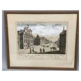 Framed Vuï¿½ de Boston