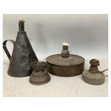 Vintage Oil Lamp Bases