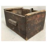 OU Point Wooden Explosives Crate
