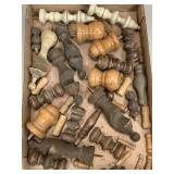 Vintage Wooden Curtain Rods, Handles and More