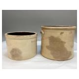 Primitive Stoneware Crocks