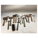 Antique Mallets, Hammers & More