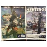 Two U.S. Navy Recruitment Posters