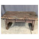Antique Crock Bench