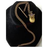 BPOE Elk Tooth Watch Fob