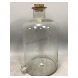 Antique Clear Glass Scientific Bottle