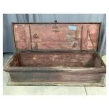 Wooden Carpenters Chest