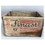 Finast Beverages First National Stores INC Crate