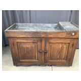 Oak Dry Sink