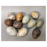 Assorted Polished Natural Stone Eggs