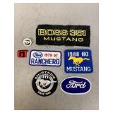 Vintage Mustang Patches