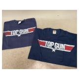 New Top Gun Size Large T-Shirts