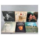 John Lennon Vinyl Records and Books