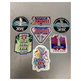 Vintage NFL Superbowl Patches