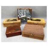 Miscellaneous Wooden Boxes