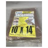 10x14 Feet Reversible across Weave Tarpaulin